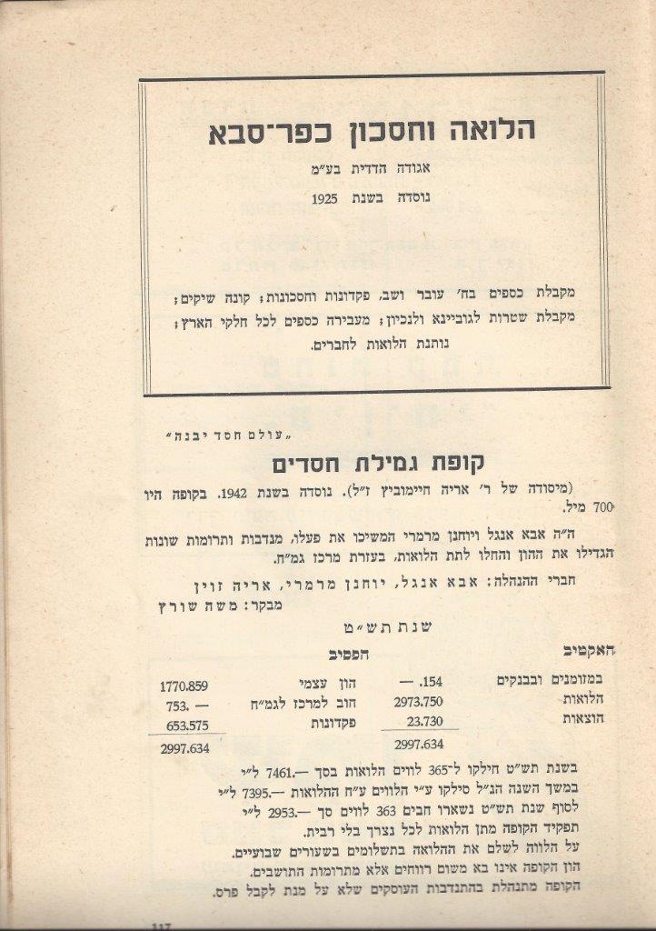   כפר-סבא: עשר שנים למועצה המקומית תש''י 1950