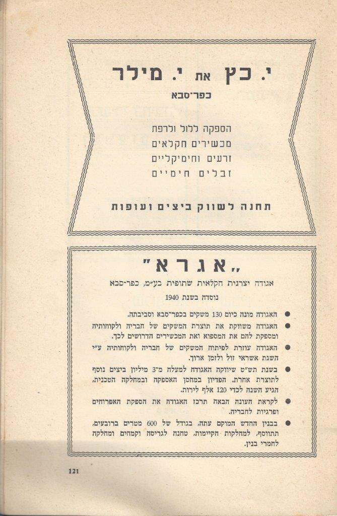   כפר-סבא: עשר שנים למועצה המקומית תש''י 1950