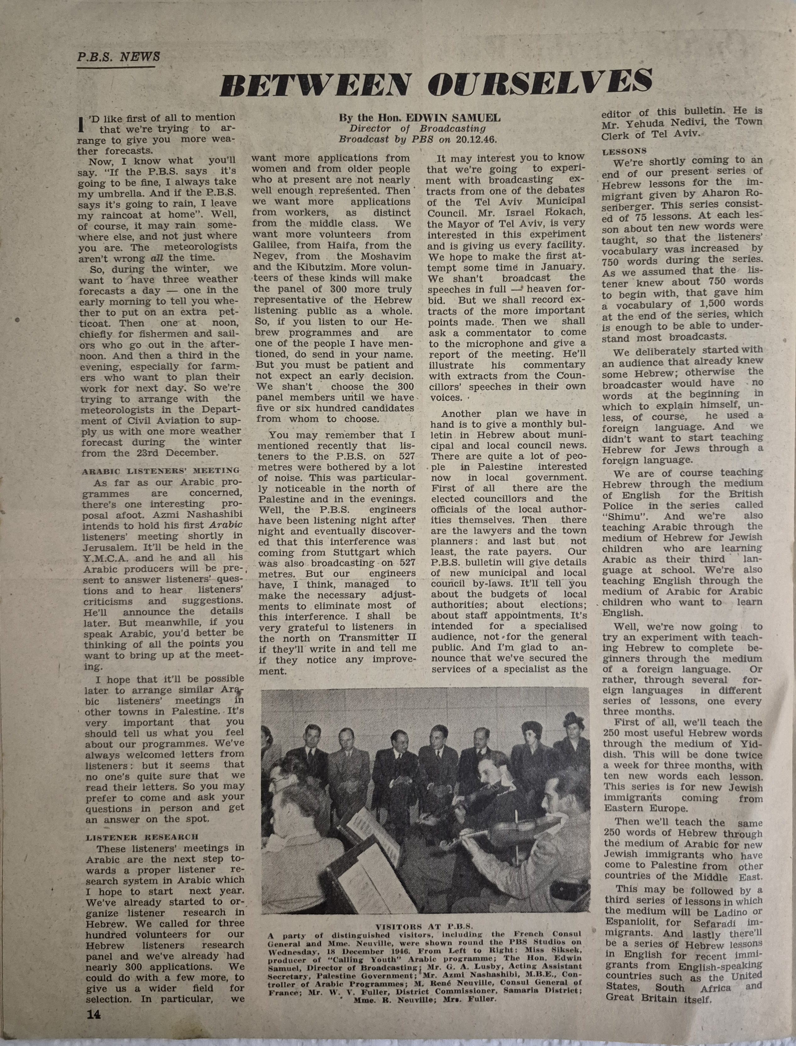   Photo: page 14