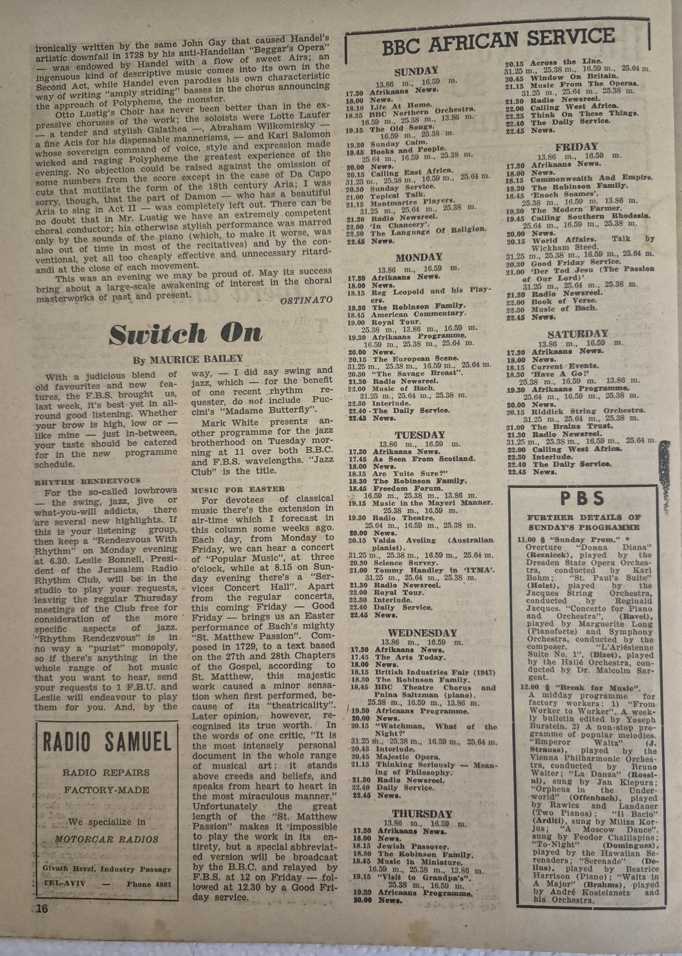   Photo: page 16